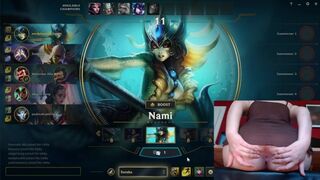 I display my expanded anal cavity while I play League of Legends #17 Luna