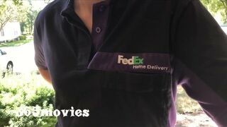 (Unreliable Intercourse) DHL Package Delivery Lady Betrays Partner At Work